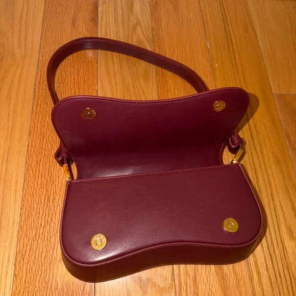JW PEI Burgundy Shoulder Bag - Picture 7 of 8